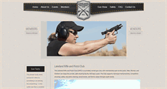 Desktop Screenshot of lakelandgunclub.com
